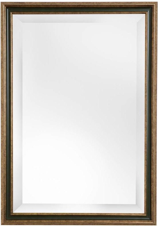 Klassieke Spiegel 40x50 cm Goud Groen - Abby