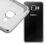 Zilver tpu case voor Samsung Galaxy A3 (2016) cover