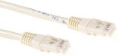 ACT IB8425 netwerkkabel 25 m Cat6 U/UTP (UTP) Wit