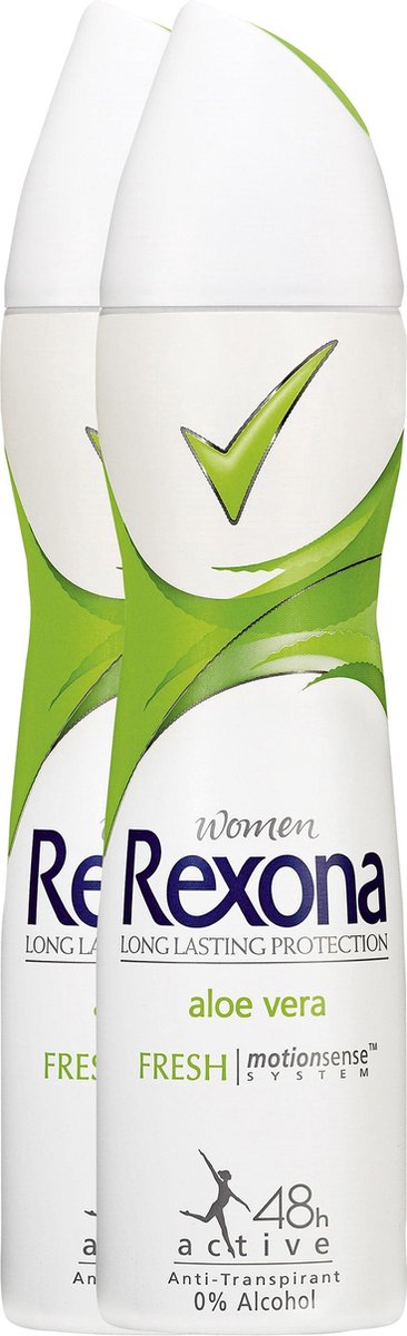 Goedkoopste Rexona Women Aloe Vera - 150 ml - Deodorant Spray