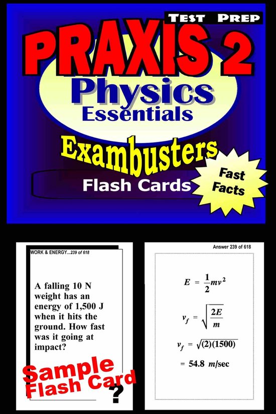 Exambusters PRAXIS 2 4 - PRAXIS II Physics Test Prep Review- ... - cover