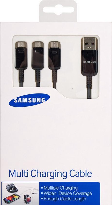 Samsung Multi Universele oplaadkabel met Micro USB Zwart