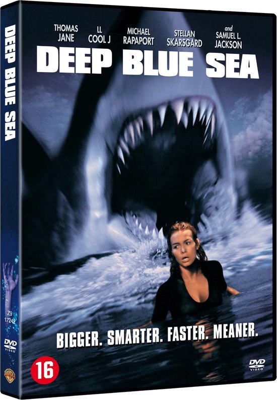 Cover van de film 'Deep Blue Sea'