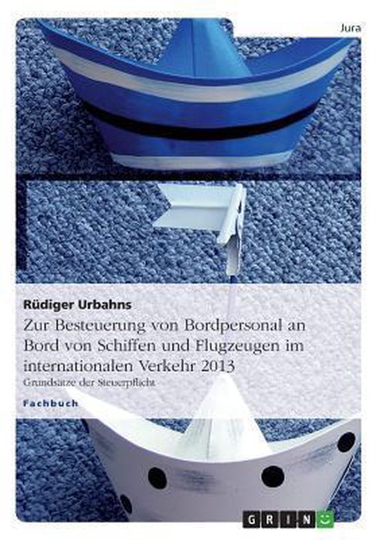 Zur Besteuerung von Bordpersonal an Bord von Schiffen und Fl ... - cover
