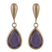 Cataleya Earrings Pear Purple