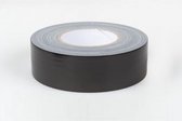 Kortpack - Duct-tape 50mm breed x 50mtr lang - Zwart - 24 rollen - Kerndiameter: 76mm - Reparatietape - Ducktape - Ducttape - (021.0103)