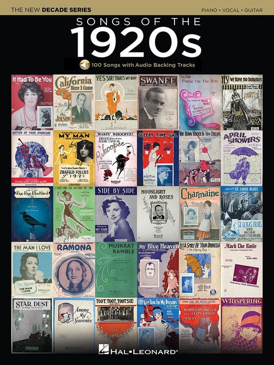 Songs of the 1920s Songbook - cover