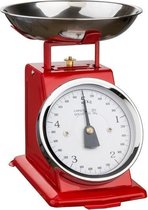 Soehnle 7915011 keukenweegschaal Mechanical kitchen scale Rood, Roestvrijstaal
