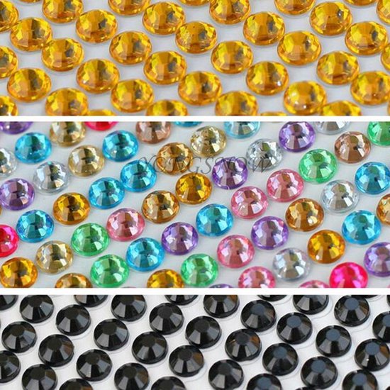 Versiersteentjes Multicolor - Mobiel Versieren - Kleding Versieren -  Decoratie | bol.com