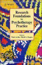Research Foundations for Psychotherapy Practice