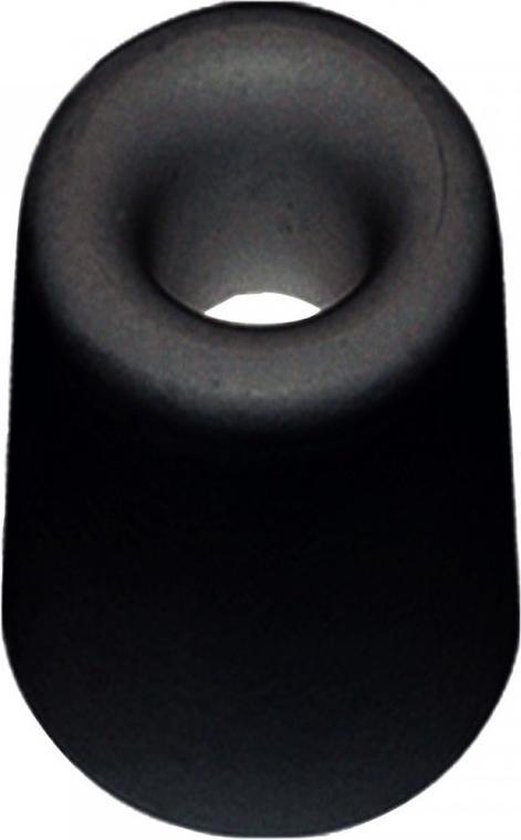 Deurbuffer / deurstopper zwart rubber 35 x 30 mm - deurstop | bol.com