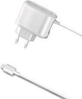 Celly Thuislader - Apple iPhone/iPod & iPad - Lightning 2.1A - Wit