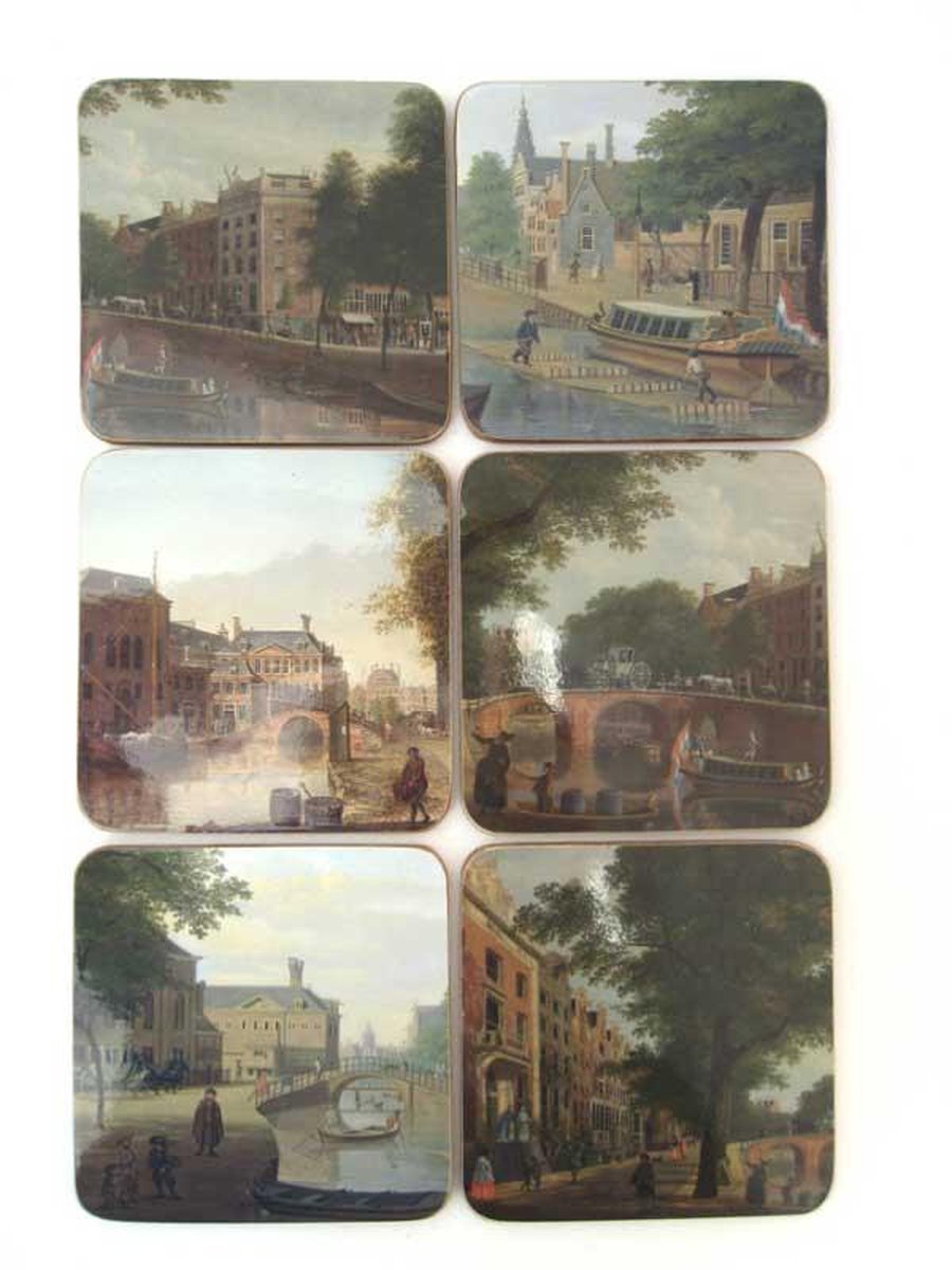 Onderzetters, Nederlandse grachten
