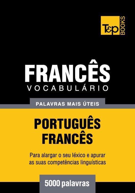 Vocabulário Português-Francês - 5000 palavras mais úteis - cover