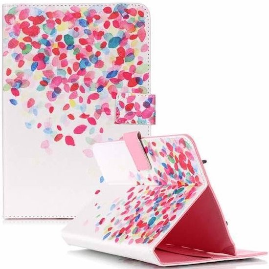 10 inch tablet hoes "Colorfull" (Universeel) | bol.com