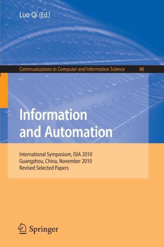 Information and Automation - cover