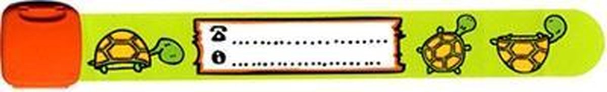 Infoband schildpad