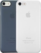 Ozaki O!Coat 0.3 Jelly Case 2 in 1 Pack | Apple iPhone SE (2020)/8/7 | clear & blue
