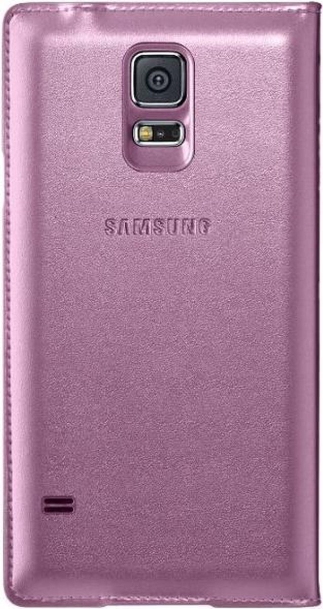 Samsung flip wallet - roze - voor Samsung G900 Galaxy S5/ S5 Neo