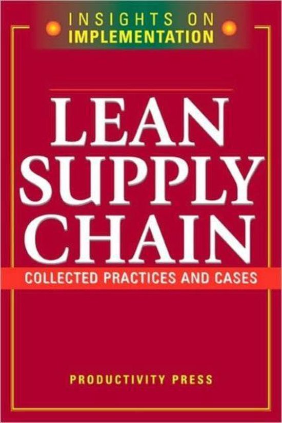 lean in the supply chain a literature review