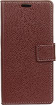 Shop4 - Samsung Galaxy S10e Hoesje - Wallet Case Lychee Bruin