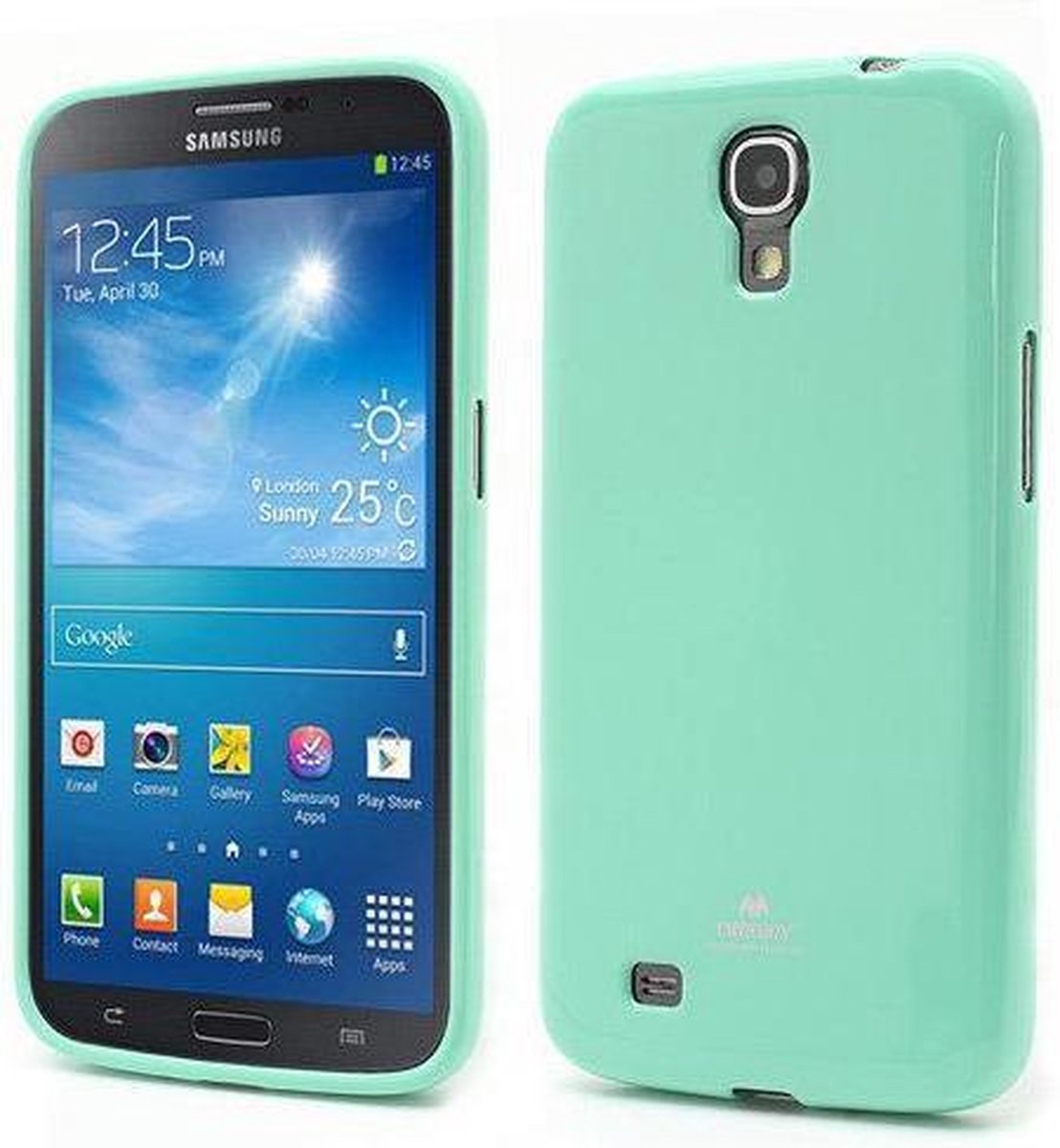 Goospery Silicone case hoesje Samsung Galaxy Mega 6.3 i9200 i9205 mint