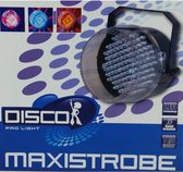 Disco maxistrobe LED met 112 RGB LEDs van 10mm in 3 kleuren | Rood - Groen - Blauw
