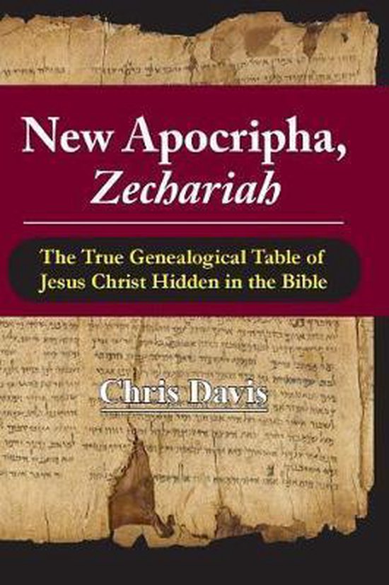 New Apocripha, Zechariah - cover