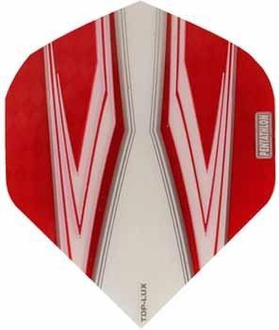 ABC Darts - Dart Flights Pentathlon - Spitfire W rood - 10 sets