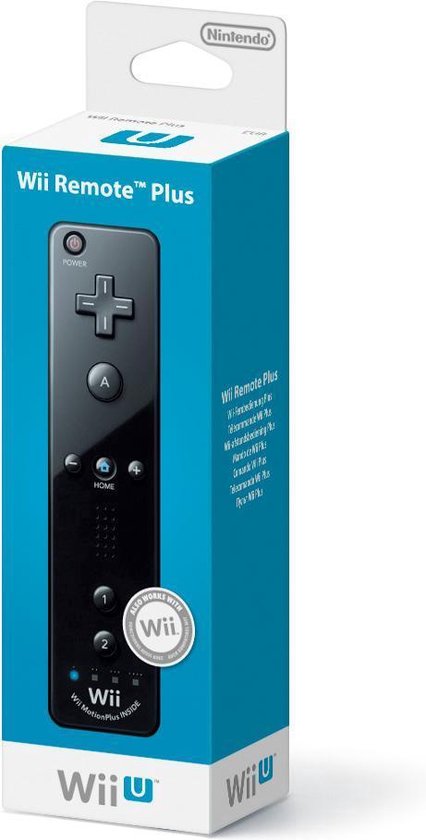 Nintendo Wireless Remote Controller met Nunchuck - Zwart (Wii + Wii U)