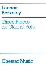 Three Pieces For Clarinet Solo