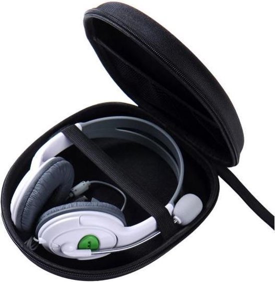 Koptelefoon case - Hardcase opbergtas voor on-ear headphone, kabel en  accessoires -... | bol.com