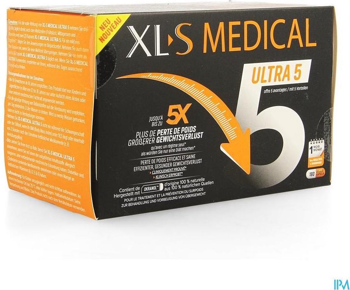 XLS Medical Ultra 5 (180 capsules)