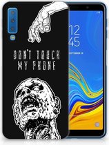 Geschikt voor Samsung Galaxy A7 (2018) TPU Hoesje Zombie