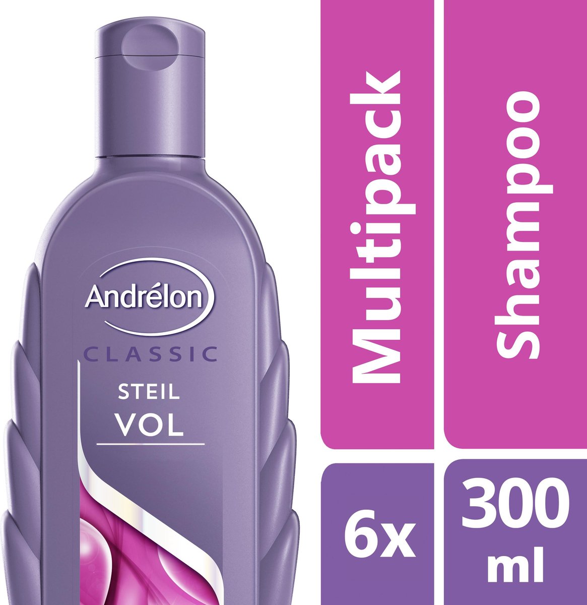 Andrélon Steilvol - 6 x 300 ml - Voordeelverpakking | bol.com