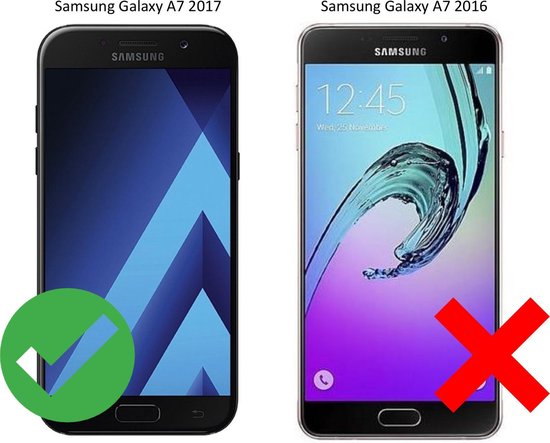 Protecteur d'écran pour Samsung Galaxy A7 (2017) - Protecteur d'écran en  verre trempé... | bol.com