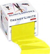 Trendy Sport - Limite Thera band - Weerstandsband - Geel - Lichte weerstand - 25 meter