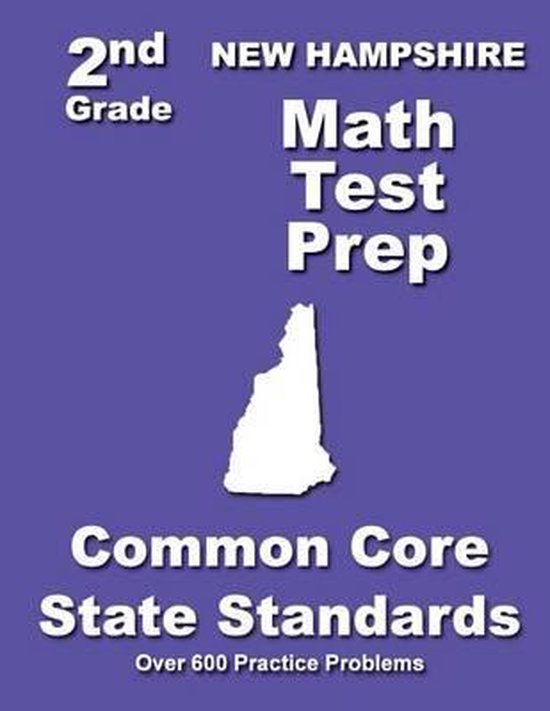 New Hampshire 2nd Grade Math Test Prep - cover