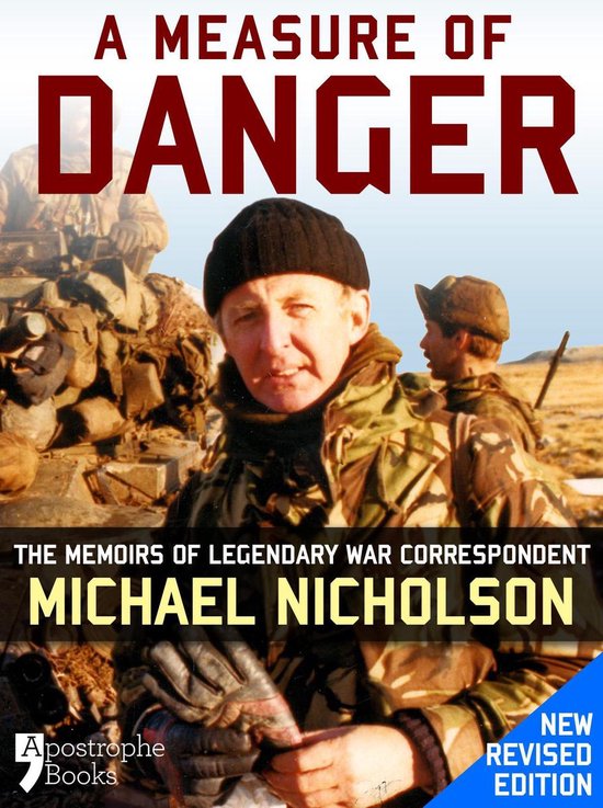 Boekomslag met de titel 'A MEASURE OF DANGER' en een foto van een man in militaire kleding.