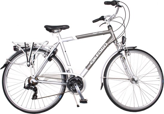 Oxford Reflex Bike - Hybridefiets - Mannen - Mat Grijs - 57 cm | bol.com