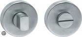 WC Rozet Compleet - RVS - 5 mm