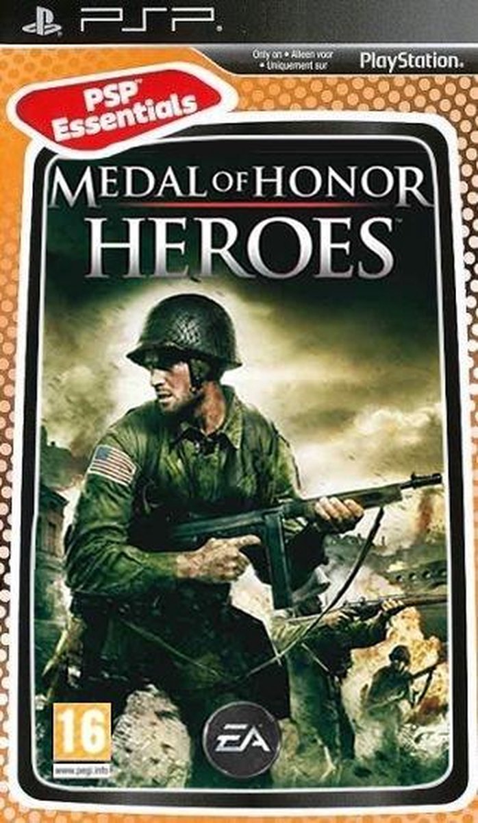 PSP - Medal Of Honor: Heroes -  PSP Essentials Edition - Electronic Arts