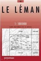 Swisstopo 1 : 100 000 Le Léman
