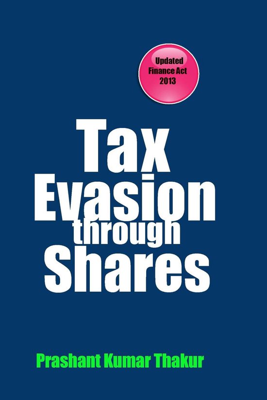 Tax Evasion Through Shares - cover