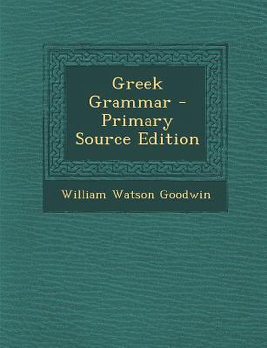 Greek Grammar - cover