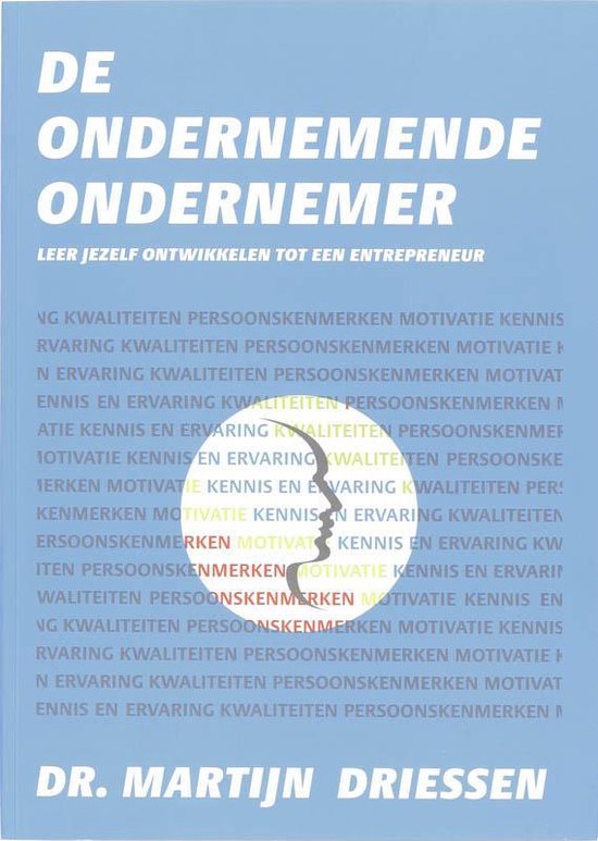Cover van het boek 'De ondernemende Ondernemer met E-Scan Ondernemerstest / druk 1'