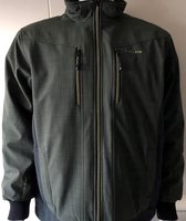 Kjelvik heren softshell winterjas maat XXL