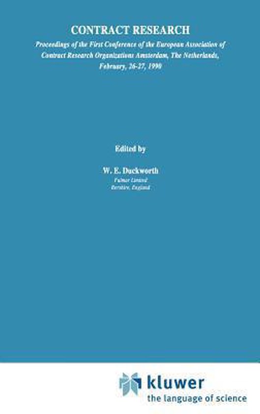 Contract Research - cover