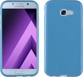 MP Case Samsung Galaxy A5 2017 Siliconen Hoesje TPU Blauw Back Cover voor Samsung Galaxy A5 2017 Back Case