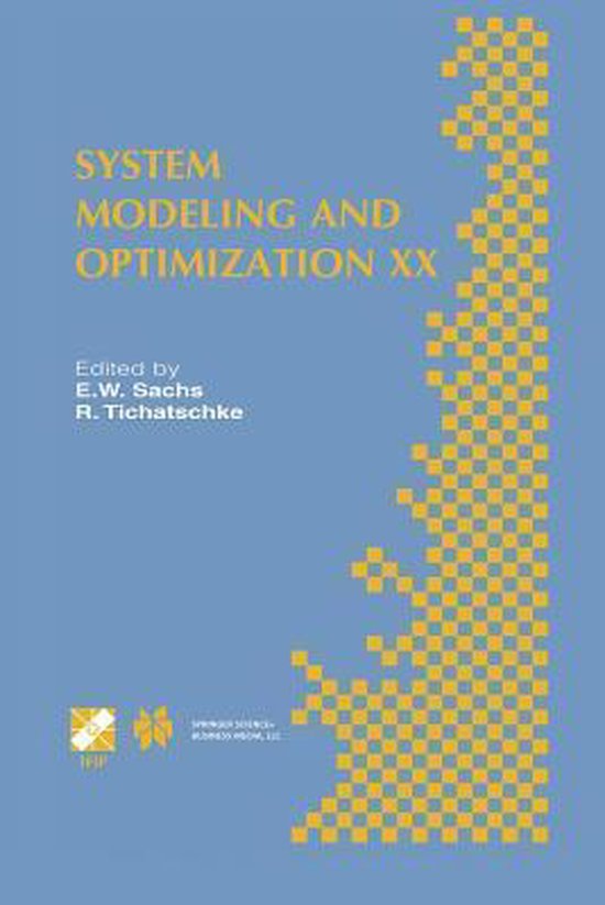 System Modeling and Optimization XX - cover